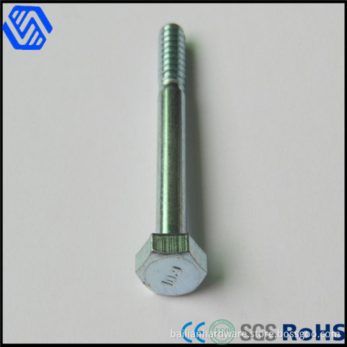 Blue -White Zinc Plating Bolt